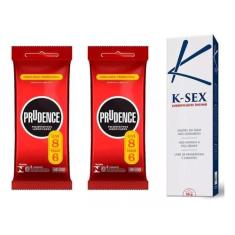 Imagem de Preservativos Classic Prudence 16 Camisinhas + Lubrificante