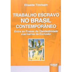 Imagem de Trabalho Escravo no Brasil Contemporâneo. Entre as Presas da Clandestinidade e as Garras da Exclusão - Capa Comum - 9788536250861