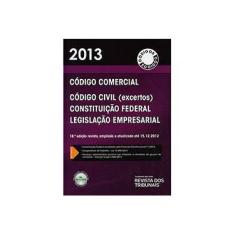 Imagem de Código Comercial: Código Civil (excertos), Constituição Federal, Legislação Empresarial - Equipe Rt - 9788520345924