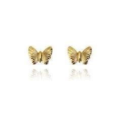Imagem de Brinco Borboleta Banhado a Ouro 18k