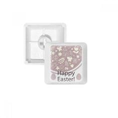 Imagem de Kit de atualização para jogos com teclado mecânico PBT Happy Easter Festival Purple Egg Star