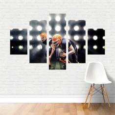 Imagem de Quadro Esportes Jogadores Futebol Americano Football Canvas