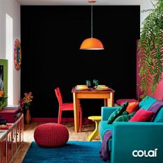 Imagem de Papel De Parede Adesivo Lavável Filetes Rústicos 15M