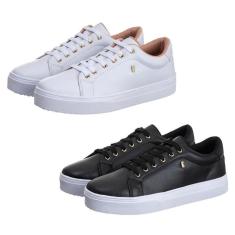 Imagem de Kit 2 Pares Tenis Feminino Casual Estilo Shoes-Feminino