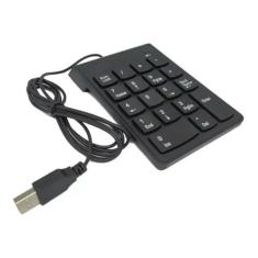 Imagem de Mini Teclado Numérico Usb Com Fio 18 Teclas Notebook Pc