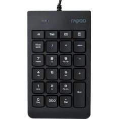Imagem de Teclado Numerico com Fio Rapoo K10 - Black