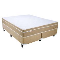 Imagem de Cama Box Com Colchão Queen Size Sonnoforte Ancona Pocket - 158X198