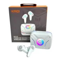 Imagem de Fone Ouvido Kaidi KD-G1 Bluetooth 5.3 Gamer 6HS Música-Unissex