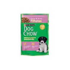 Imagem de Ração Úmida Dog Chow Sabor Carne Para Cães Filhotes - 100g