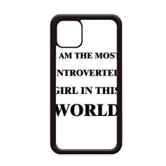 Imagem de Capa I Am The Introverted Girl para iPhone 11 Pro Max para Apple Mobile Case Shell
