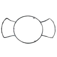 Imagem de Suporte Aço Cromado para Chapa Petisco 20cm Panela Mineira