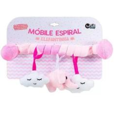 Imagem de Mobile De Carrinho Espiral Elefante Rosa Me2029-Ef Unik