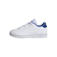 Imagem de Tênis Adidas Unissex Infantil Advantage Lifestyle Court Casual Cloud White/cloud White/blue Fusion H
