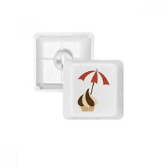 Imagem de Kit de atualização para jogos com teclado mecânico PBT da Sunshade Chocolate e sorvete