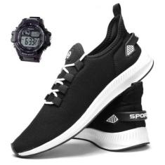 Imagem de Kit Tênis Masculino Esportivo Leve Conforto Academia Musculação Corrid