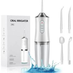 Imagem de Irrigador Bucal Recarregável Pulse Limpeza Dental Dente - Home Goods