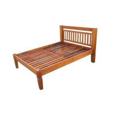 Imagem de Cama De Casal Format Em Madeira De Demolição - Cód 1237 - Barrocarte