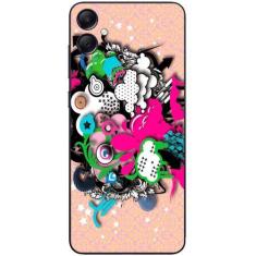 Imagem de Capa Adesivo Skin104 Verso Para Galaxy A05 4G (Sm-A055) - Kawaskin