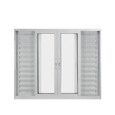 Imagem de Janela De Alum nio Veneziana 100x100cm 6 Folhas Suprema Hale