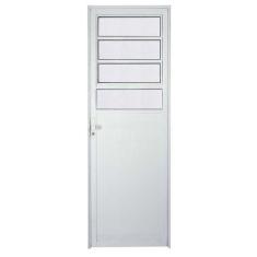 Imagem de Porta Lambril de Alumínio Branco Basculante CMC Classic - Lado Direito