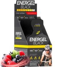 Imagem de Gel Energel Black com Cafeína Caixa 10 unidades Body Action-Unissex