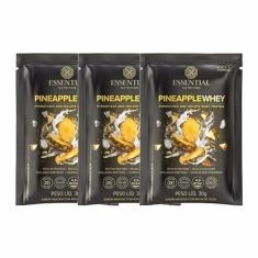Imagem de Kit 3X: Pineapple Whey Sachê Essential Nutrition 30g