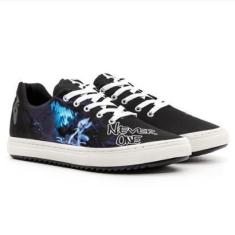 Imagem de Tenis Masculino Estampa Kindred Preto-Masculino