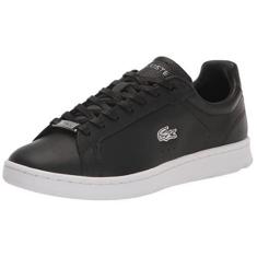 Imagem de Lacoste Tênis feminino Carnaby Pro, Preto/prata, 34