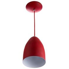 Imagem de Lustre Pendente Cone Alumínio 20x14cm Soquete E-27 