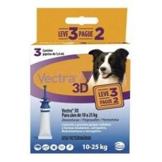 Imagem de Vectra 3D Cães 10 A 25Kg 3 Pipetas Anti-Pulgas Ceva