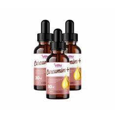 Imagem de Kit Com 3 Curcumim+ Cúrcuma e Colágeno Tipo II em Gotas 30ml