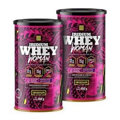 Imagem de Kit 2x Whey Protein Woman Body Collagen 450g - Iridium Labs