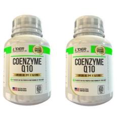 Imagem de Coenzima Q10 Caps 100Mg 60 Cápsulas Kit Com 2 Potes