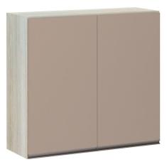 Imagem de Armário Luciane 80cm 2 Portas Luci Legno Crema C/Connect