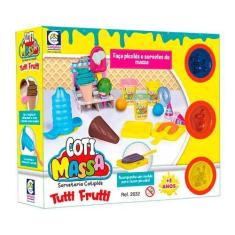 Imagem de Massinha De Modelar - Coti Massa - Tutti Frutti - Sorveteria - Cotiplá
