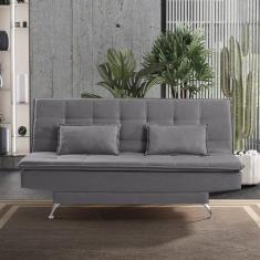 Imagem de Sof  Cama 3 Lugares 192cm Com P s De Alum nio Luna