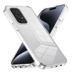 Imagem de Capa traseira para smartphone Capa cristalina compatível com Samsung Galaxy A53 5G, PC acrílico rígido, capa traseira protetora ultrafina, capa de absorção de choque antiarranhões compatível com Galax