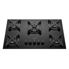 Imagem de Fogão Cooktop Supreme 5 Bocas Acendimento Superautomático Dako, Preto,