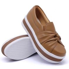 Imagem de Tênis Dk Uze Shoes Slip On Casual Calce Facil Nó frontal Feminino-Feminino