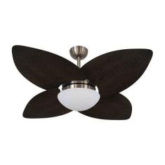 Imagem de Ventilador De Teto Kovalski Bronze 4 Pás Palmae Tabaco 127V - Mais De