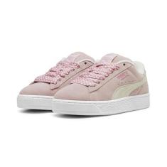 Imagem de PUMA Tênis feminino de camurça GG, Bruma malva/branco PUMA, 36