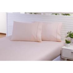 Imagem de Jogo Lençol Casal Padrão 1,88Mx1,38Mx30Cm 3 Peças 180 Fios