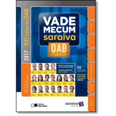 Imagem de Vade Mecum Saraiva - OAB e Concursos - 11ª Ed. 2016 - Editora Saraiva; - 9788547211813