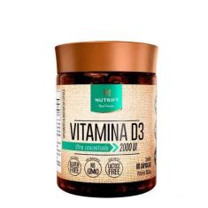 Imagem de Vitamina D3 2000Ui 60 Cápsulas Nutrify