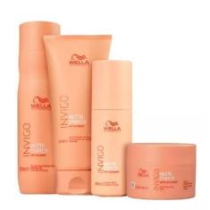 Imagem de Kit Wella  Invigo Nutri-enrich Wonder Balm (4 Produtos)