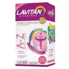 Lavitan Mulher - Vitamina De A-z Com 60 Comprimidos