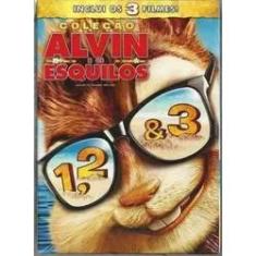 Imagem de Dvd Coleção Alvin E Os Esquilos 1,2 E 3