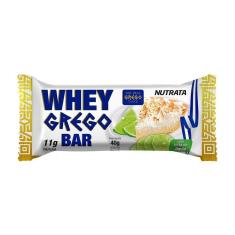 Imagem de Barra de Proteína Whey Grego Bar 40g Nutrata Unidade-Unissex