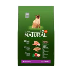 Imagem de Ração Guabi Natural Para Gatos Adultos Sabor Salmão & Cevada - 7,5Kg