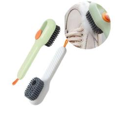 Imagem de Kit 2 Escovas Borrifa Solta Detergente Multiuso Tênis Roupa - Escova L